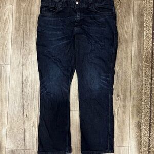 Wolverine Dark Blue Men's Straight Jeans